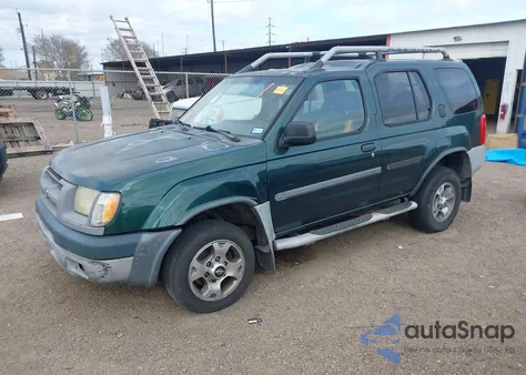 2001 Nissan Xterra Xe-V6 z USA, uszkodzony, nr VIN 5N1ED28T91C520892